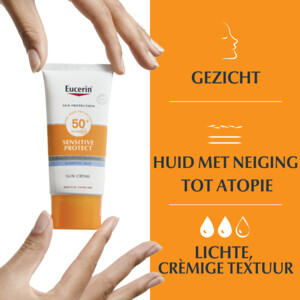 Eucerin Sun Sensitive Zonnebrandcrème SPF 50+ - 20.39 euro