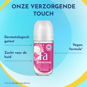 6x Fa Deodorant Roller Pink Passion - 10.55 euro