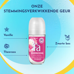 6x Fa Deodorant Roller Pink Passion - 10.55 euro