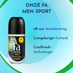 Fa Men Deodorant Roller Sport - 2.99 euro