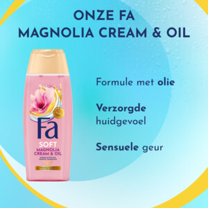 6x Fa Douchecrème Magnolia Cream & Oil - 13.69 euro