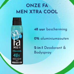 Fa Men Deodorant Spray Extreme Cool - 2.19 euro