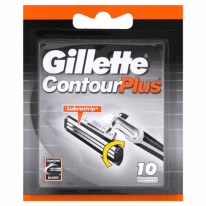 10x Gillette Scheermesjes Contour Plus - 78.99 euro