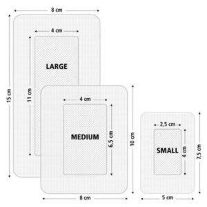 2x HeltiQ Eilandpleister Small 7,5 cm x 5 cm - 7.19 euro