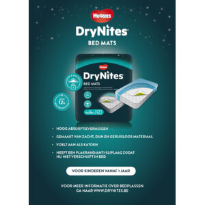 Huggies DryNites Bed Matrasbeschermers - 7.99 euro