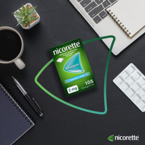 Nicorette Suikervrij Kauwgom 2 mg Fresh Fruit - 8.49 euro