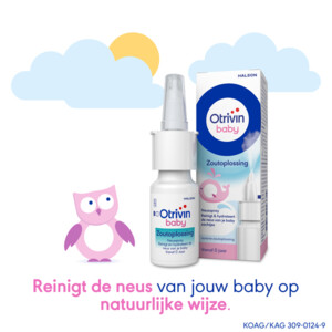 Otrivin Baby Zoutoplossing Neusspray - 6.35 euro