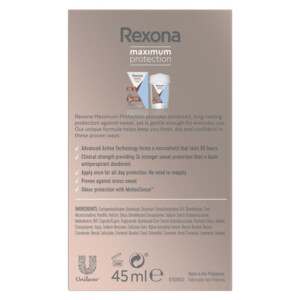 Rexona Deodorant Stick Cream Maximum Protection Clean Scent - 9.99 euro