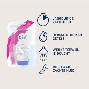Veet In Shower Ontharingscrème Gevoelige Huid - 8.69 euro