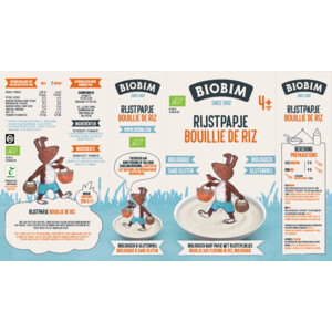 Biobim Papje 4+ mnd Rijstpapje - 3.39 euro