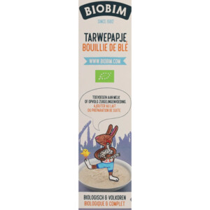 Biobim Papje 12+ mnd Tarwe - 4.89 euro