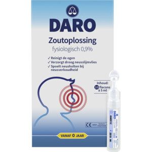 2x Daro Fysiologische Zoutoplossing - 10.75 euro