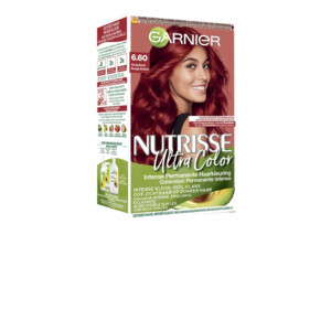 3x Garnier Nutrisse Ultra Color Permanente Haarkleuring 6.60 Vurig Rood - 33.82 euro