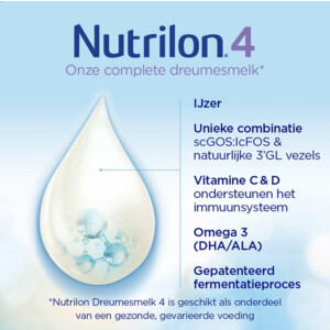 Nutrilon Dreumesmelk 4 12+ mnd Vanille - 19.59 euro
