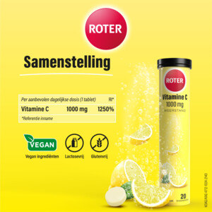 2x Roter Vitamine C Bruis 1000 mg Citroen - 20.09 euro
