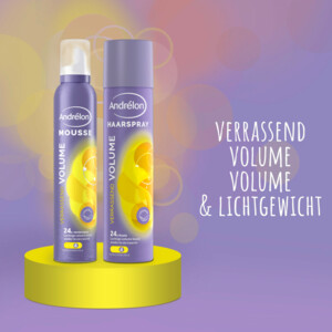 6x Andrélon Mousse Verrassend Volume - 15.25 euro