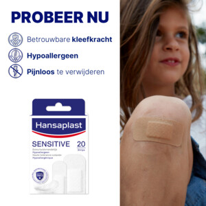 Hansaplast Sensitive Strips - 4.39 euro