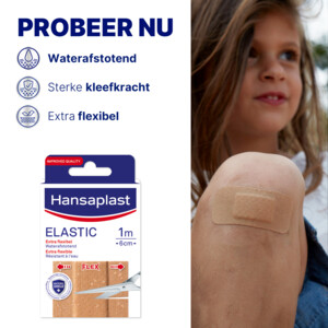Hansaplast Elastic 1 m x 6 cm - 3.99 euro