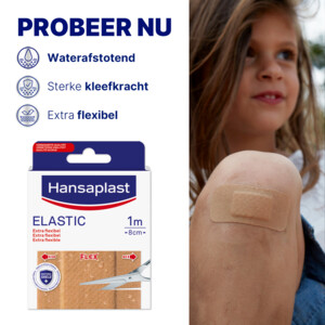 Hansaplast Elastic 1 m x 8 cm - 4.89 euro