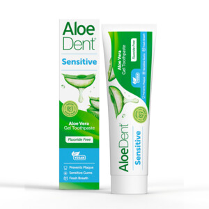 3x Aloe Dent Tandpasta Sensitive - 18.43 euro
