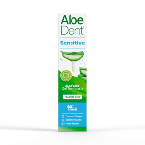 3x Aloe Dent Tandpasta Sensitive - 18.43 euro