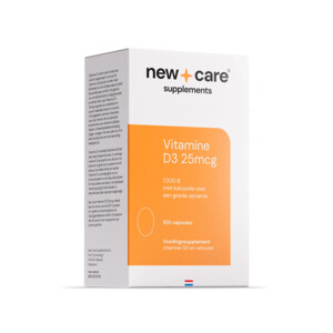 New Care Vitamine D3 25mcg - 14.95 euro