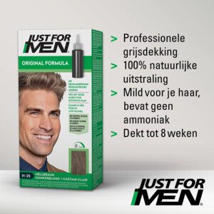 Just for Men Haarkleuring Donkerblond H25 - 12.59 euro