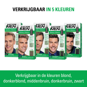 Just for Men Haarkleuring Donkerbruin H45 - 11.89 euro