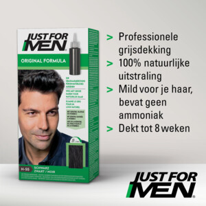 Just for Men Haarkleuring Zwart H55 - 13.69 euro