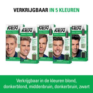 Just for Men Haarkleuring Zwart H55 - 13.69 euro