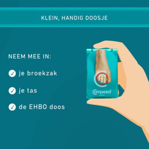 2x Compeed Blarenpleister Tenen - 10.75 euro