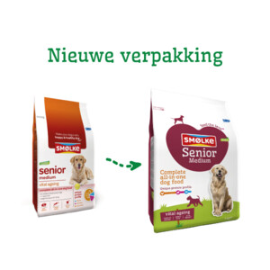 Smolke Hondenvoer Senior Medium 3 kg
