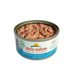Almo Nature HFC Natural Kattenvoer Nat Blikje Atlantische Tonijn 70 gr