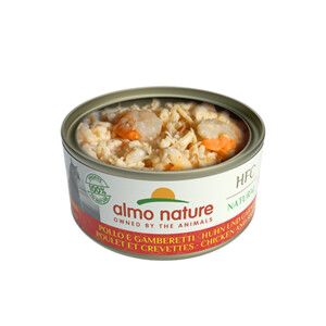 Almo Nature HFC Natural Kattenvoer Nat Blikje Kip & Garnaal 70 gr
