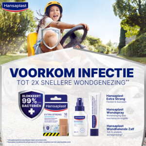 2x Hansaplast Xtra Strong Waterproof - 8.44 euro