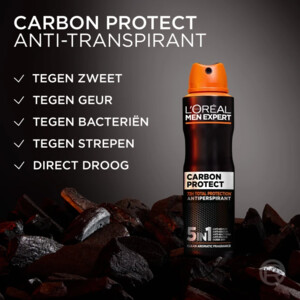 L'Oréal Men Expert 5in1 Deodorant Spray Carbon Protect - 5.69 euro