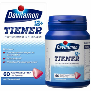 Davitamon Tiener 12+ Aardbei - 11.59 euro