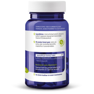 2x Vitakruid Vitamine D3 25 mcg - 28.39 euro