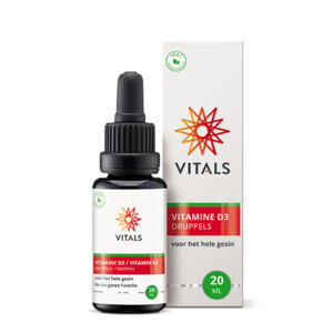 2x Vitals Vitamine D3 Druppels - 28.77 euro