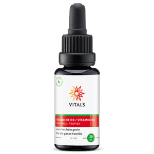 2x Vitals Vitamine D3 Druppels - 28.77 euro