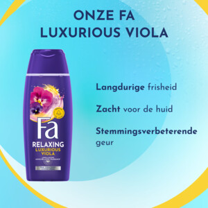 12x Fa Douchecrème Luxurious Viola - 26.55 euro