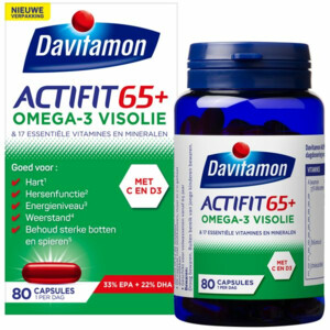 Davitamon Actifit 65+ Omega-3 Visolie - 26.35 euro