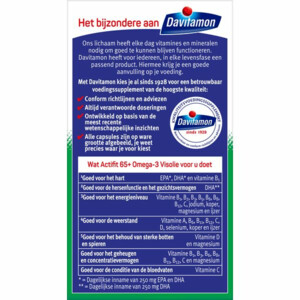 Davitamon Actifit 65+ Omega-3 Visolie - 26.35 euro