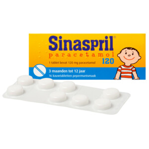 Sinaspril Paracetamol 120 mg - 4.59 euro