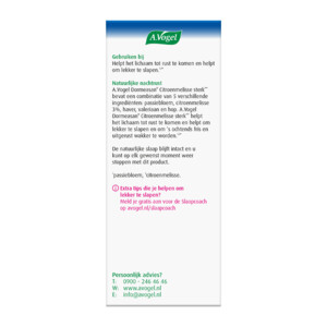 A.Vogel Dormeasan Citroenmelisse Sterk - 12.85 euro