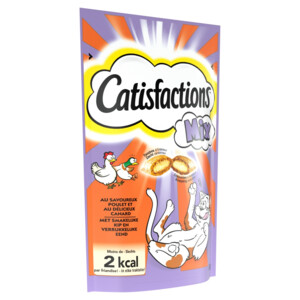 Catisfactions Kattensnoepjes Kip - Eend 60 gr