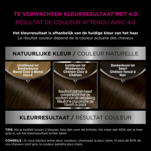 3x Garnier Olia Permanente Crèmekleuring 4.0 Bruin - 43.61 euro