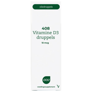 AOV 408 Vitamine D3 druppels - 8.75 euro