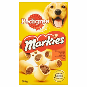 12x Pedigree Markies Original Hondensnacks Vlees 500 gr