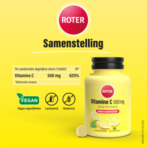 2x Roter Vitamine C Hooggedoseerd 500mg Citroen - 17.29 euro